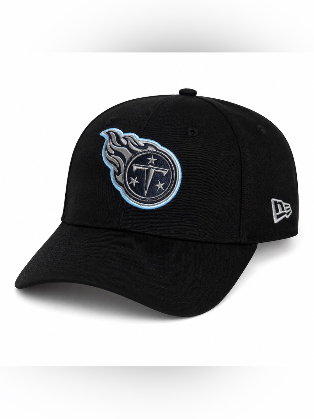 New Era Tennessee Titans Youth Adjustable Cap Hat Black NFL Logo NWT